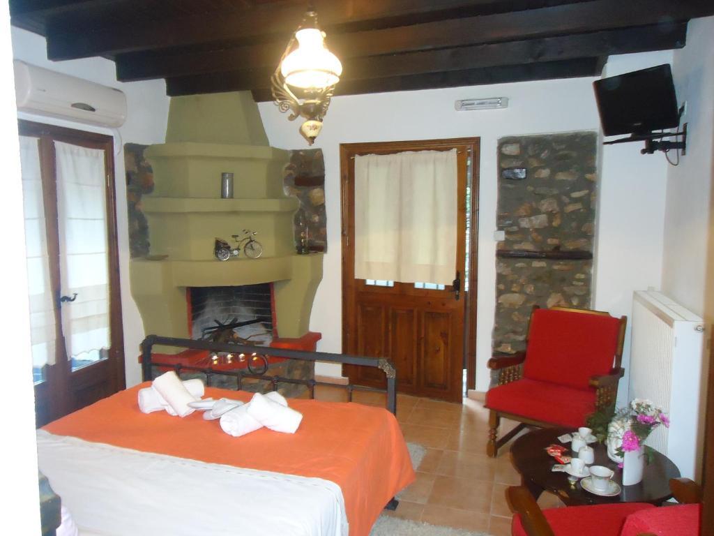Traditional Guesthouse Archontoula Paleósz Pandeleímon Szoba fotó
